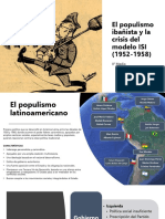 El Populismo Ibañista y La Crisis Del Modelo ISI