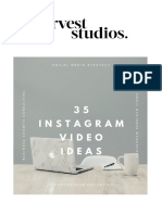 Instagram Video Ideas