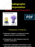 Lecture 14 A Radiographic Interpretation