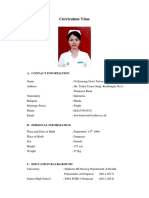 Curriculum Vitae: A. Contact Information