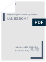CIM Lab Session 4