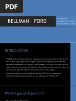 Bellman Ford Algorithm