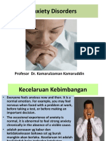 Anxiety Disorders: Profesor Dr. Kamarulzaman Kamaruddin