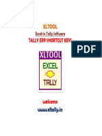 Xltool: Tally Erp Shortcut Keys