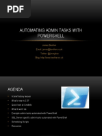 Automating Admin Tasks With Powershell