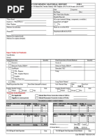 Supplier Non-Conforming Material Report (SNCR) Form