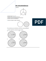 Exercicios Sobre Circunferencias PDF