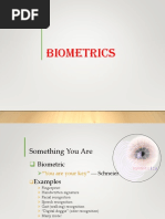Lec - 3 - Biometrics
