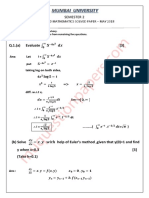 Fe-Sem2 M2-CBCGS May18 Solution PDF