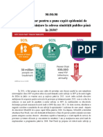 90:90:90 Ce Este Necesar Pentru A Pune Capăt Epidemiei de SIDA Ca o Amenințare La Adresa Sănătății Publice Până În 2030?