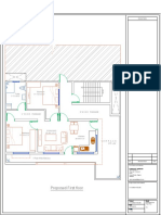 Proposed First Floor: Toilet 7'-7"x10'2" Bedroom 11'-10"x10'2"