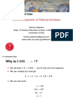 Decimal Expansion of Rational Numbers