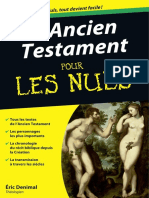 L'Ancien Testament Pour Les Nuls