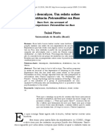 Os Pés Descalços. Um Relato Sobre A Experiência Psicanálise Na Rua