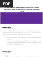 Psicofármoco - Insônia