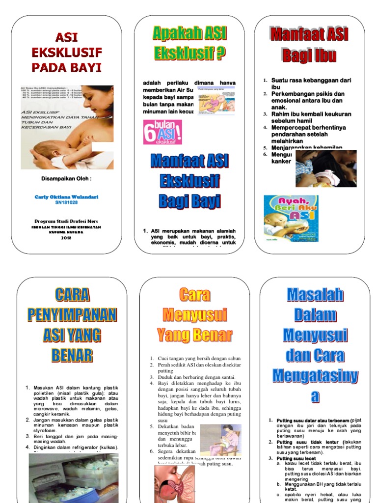 Leaflet Asi Eksklusif