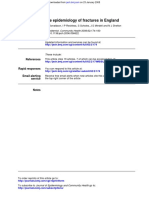 The Epidemiology of Fractures in England: J. Epidemiol. Community Health