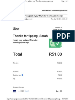 Total R51.00: Thanks For Tipping, Sarah
