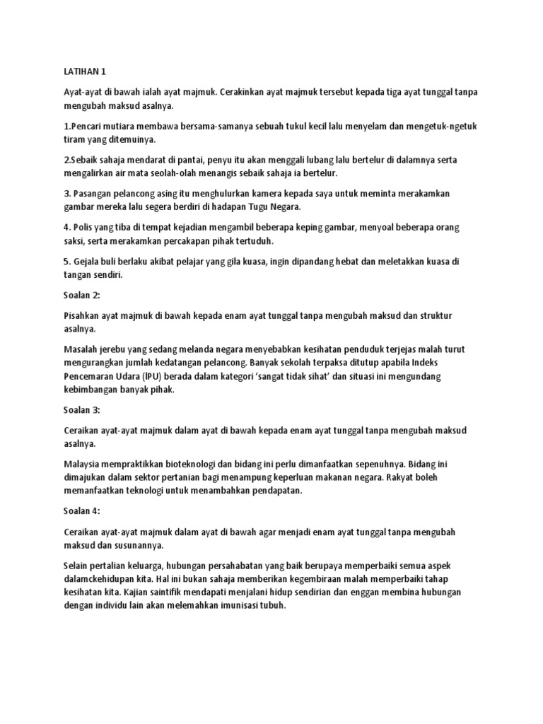 Latihan 1 Pdf