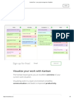 Visualize Your Work With Kanban: Sign Up For Free!
