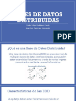 Bases de Datos Distribuidas