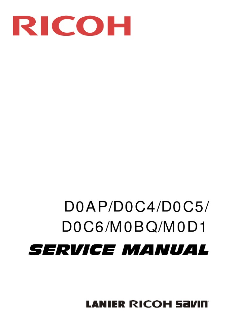 Manual De Servicio Ricoh Im 350 Microsoft Windows Windows Vista