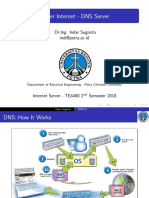 Server Internet - DNS Server: DR - Ing. Indar Sugiarto Indi@petra - Ac.id