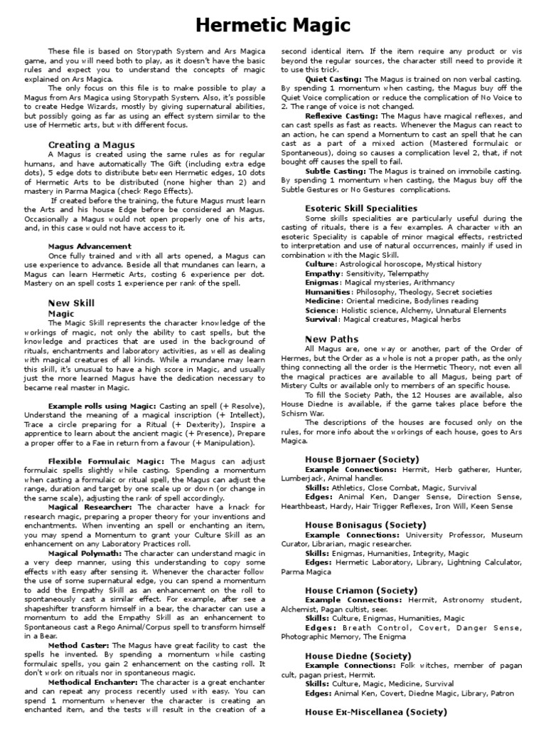Hermetic Magic | PDF | Astrology