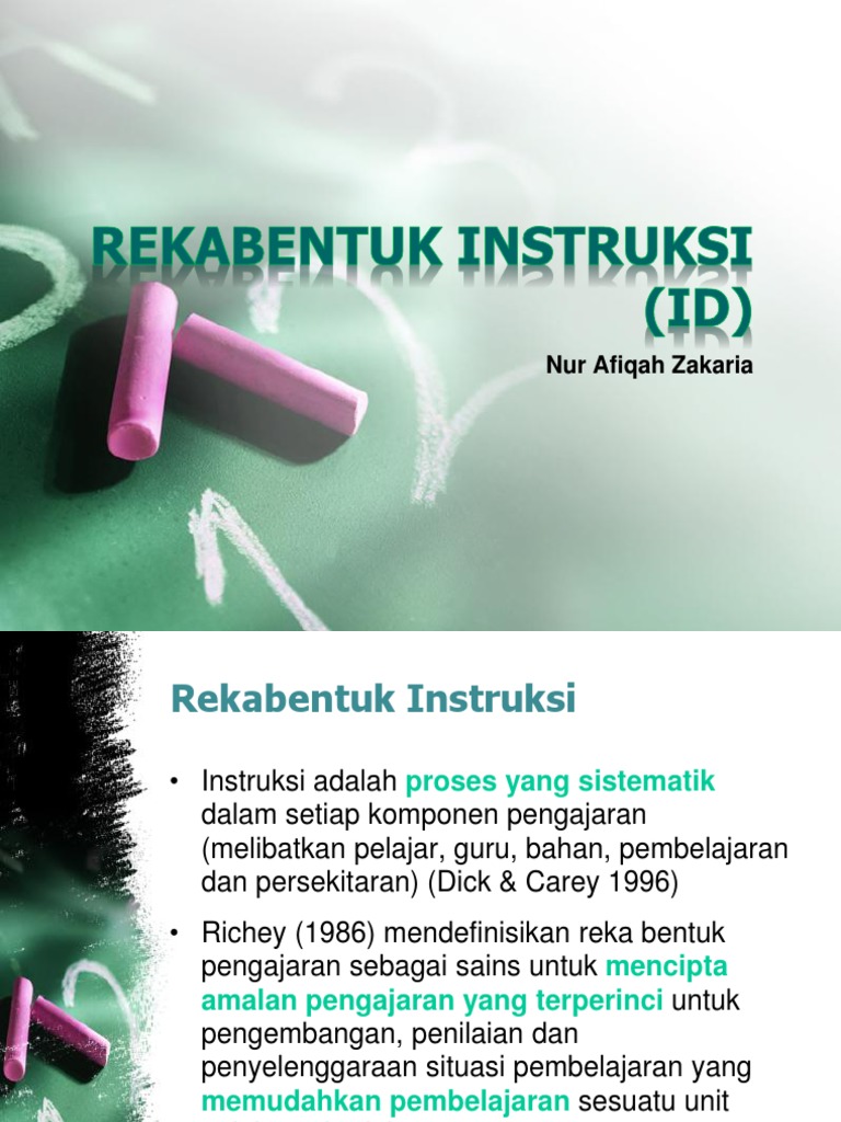 Model Instructional Design PDF