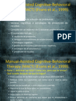 Terapia cognitivo-conductual asistida manual (TCCA-M