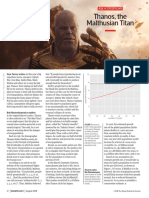 Save The Date!: Thanos, The Malthusian Titan