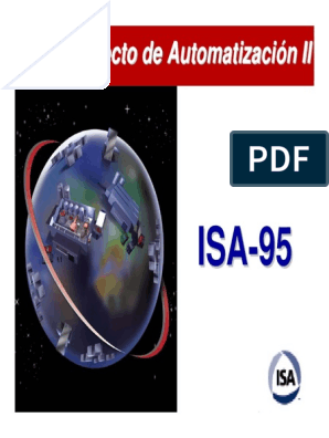 Isa 95 | PDF | Automatización | Planificación de recursos empresariales