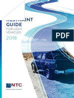 Load Restraint Guide For Light Vehicles 2018