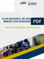 Plan Nacional de Desarrollo Minero Pndm_dic2017