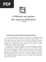 A História nos Porões Dos Arquivos Judiciários -Grinberg