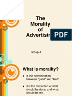 Morality of Advertising1