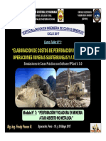 Módulo 7 - Perforación y Voladura en Mineria a Tajo Abierto No Metalica (20-May-17)