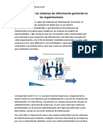 Importancia de Los Sistemas de Información Gerencial en Las Organizaciones