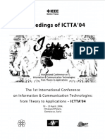 Proceedings Of: ICTTA'04
