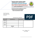 Format Penilaian - Ujian Skripsi