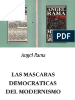 Rama - Las Mascaras Democraticas Del Modernismo