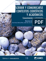 Escribir y Comunicarse en Contextos Cientificos y Academicos Varios Au