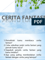 Ciri-Ciri Umum Cerita Fantasi Sebagai Salah Satu Jenis