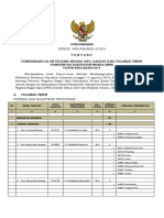 Pengumumuan Pendaftaran