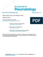 The Journal of Rheumatology Volume 35, No. 9: Hyperuricemia, Gout, and Lifestyle Factors