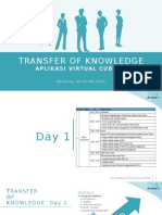 Transfer of Knowledge: Aplikasi Virtual Cubicle