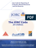 JORC Code 2012
