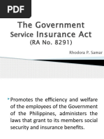 The Government Insurance Act: Service