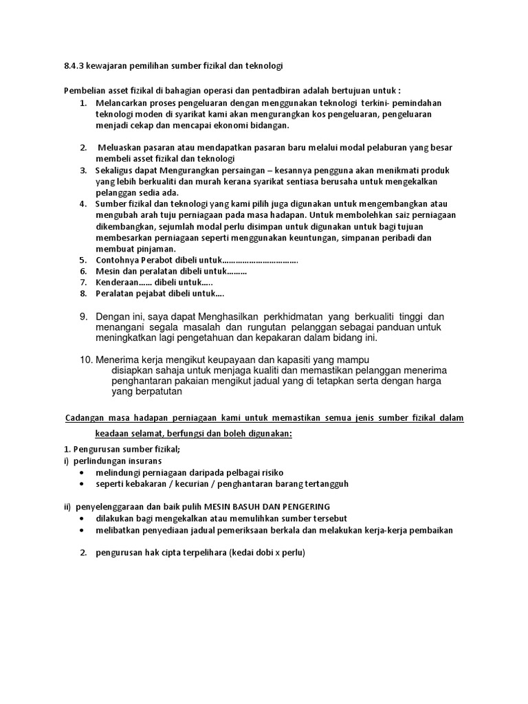 Sebab Pilih Sumber Fizikal Teknologi Pdf