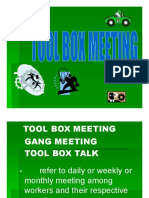 Tool Box Meeting